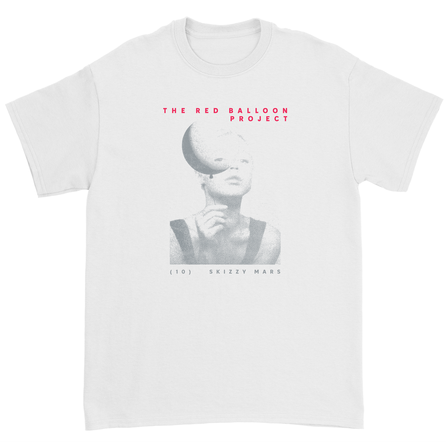 Red Balloon White T-Shirt
