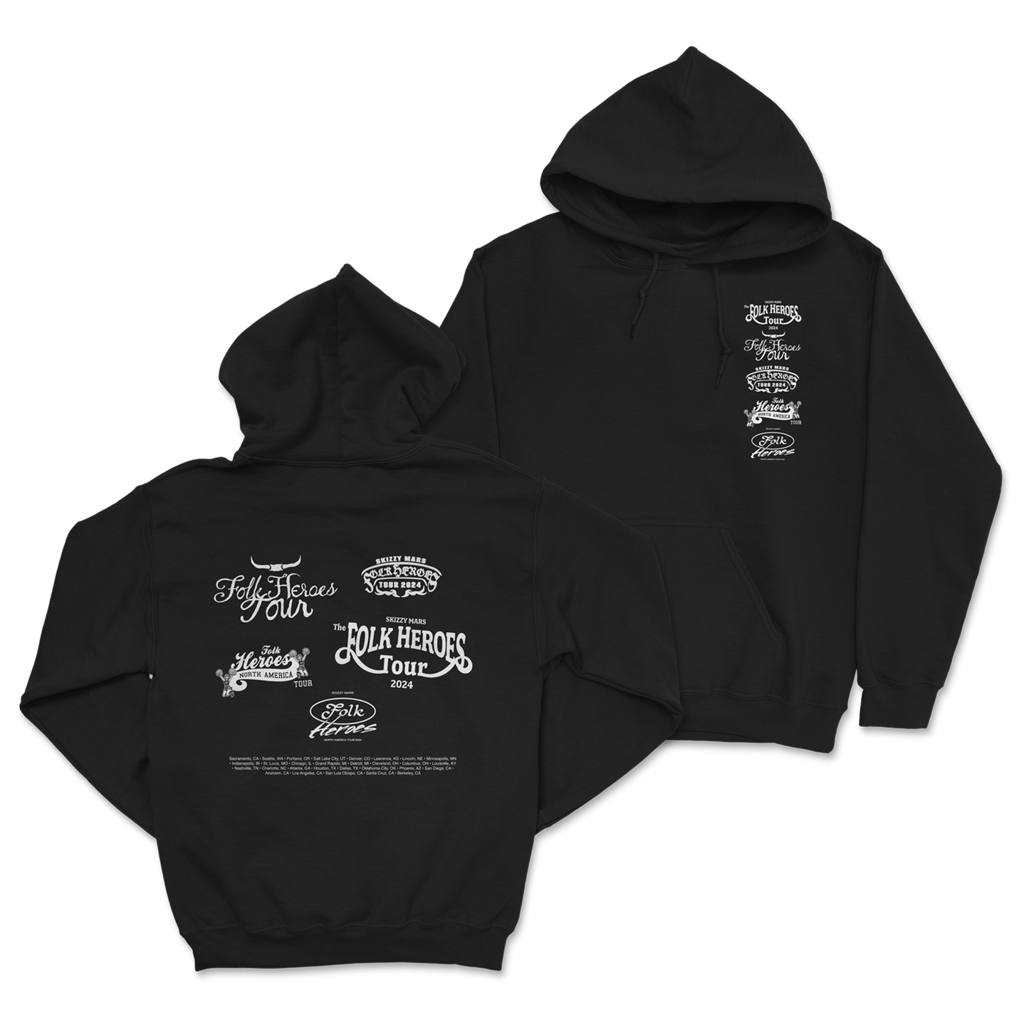 Folk Heroes Tour Hoodie